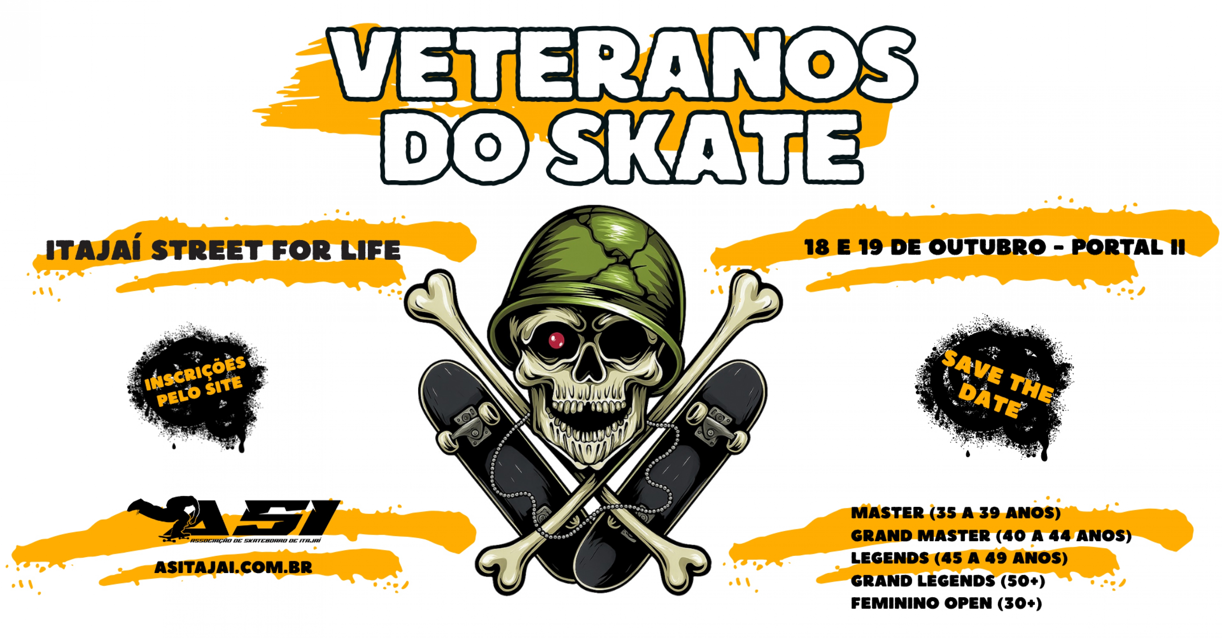 🛹 VETERANOS DO SKATE – PRIMEIRA EDIÇÃO! | ASI