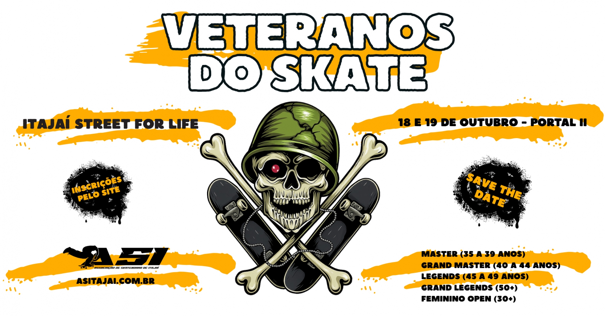 🛹 VETERANOS DO SKATE – PRIMEIRA EDIÇÃO!