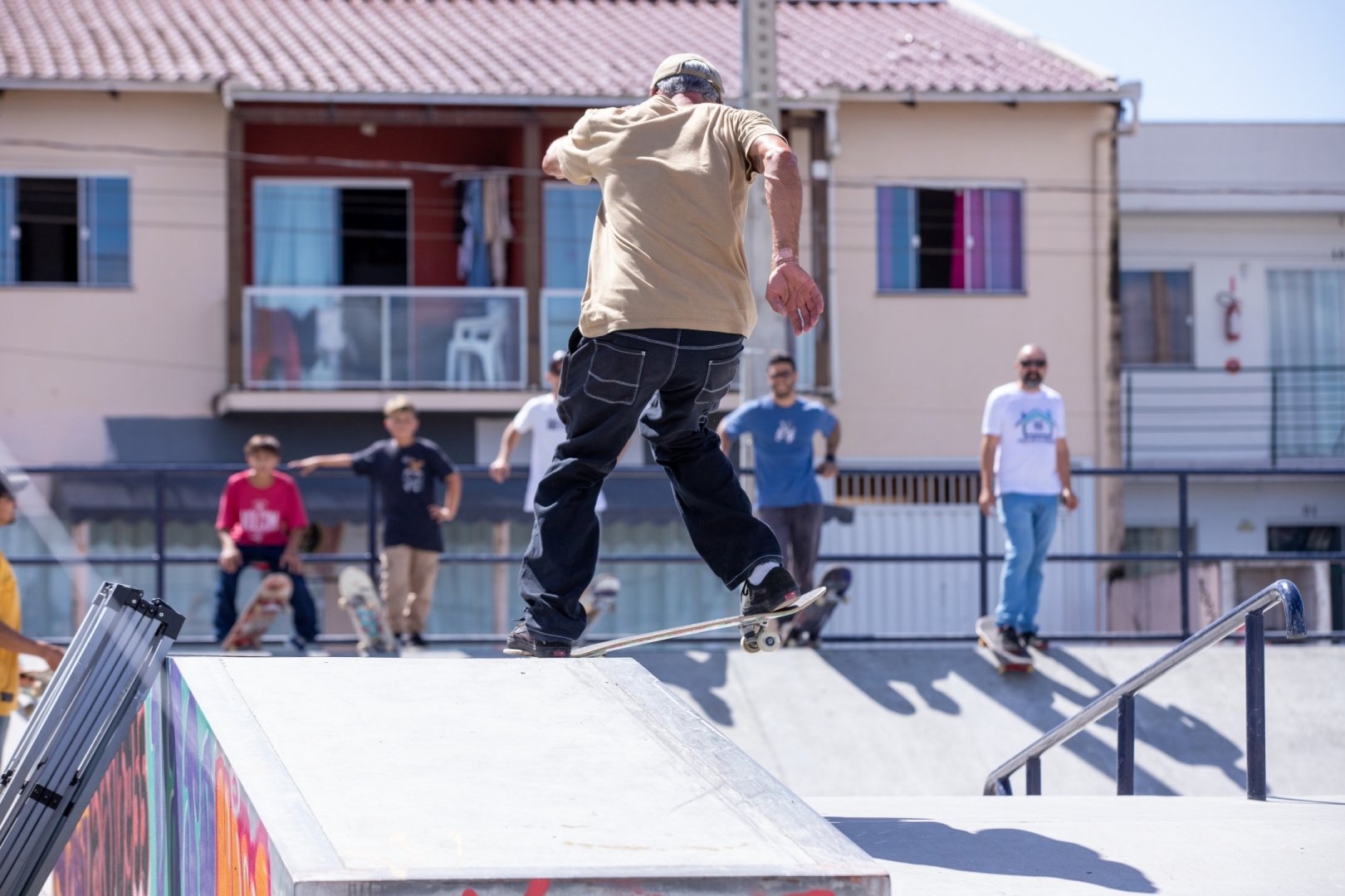 Veteranos do Skate contou com atletas de cinco estados em Itajaí