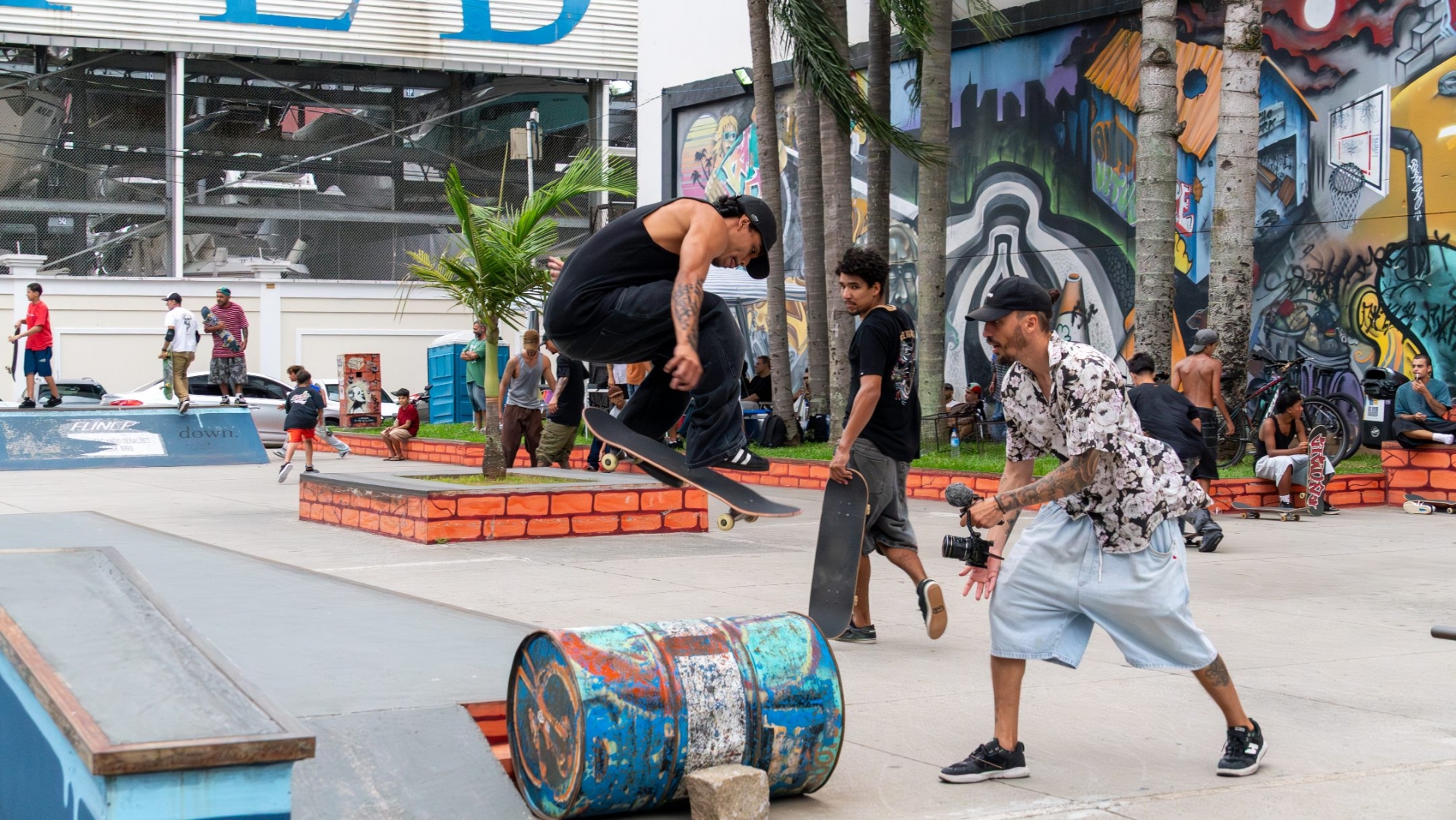 🛹 Skate Tour – Integração movimenta a Pista de Skate da Barra Sul em BC